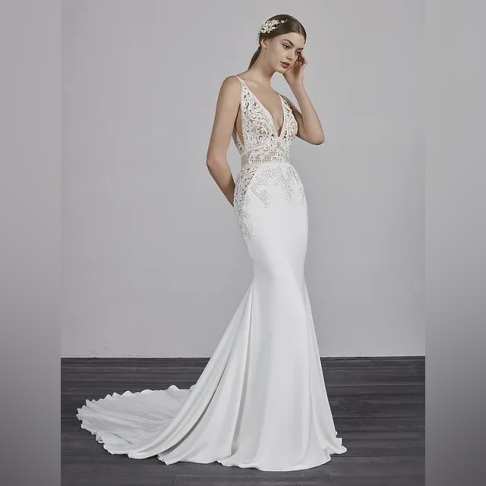 Pronovias wedding dress.